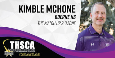 Kimble McHone - Boerne HS - LIVE BASKETBALL DEMO - The Match Up 2-3 Zone